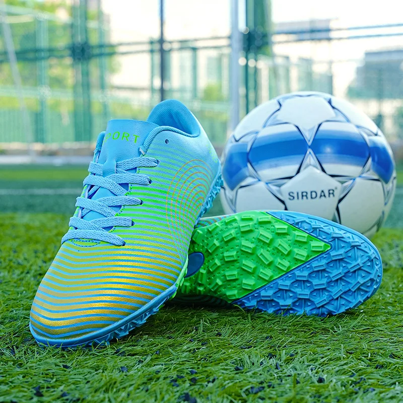 

New Student Football Shoes Professional Grass Training Shoes Non-slip Broken Nails Indoor Soccer Shoes Wholesale Dropshipping