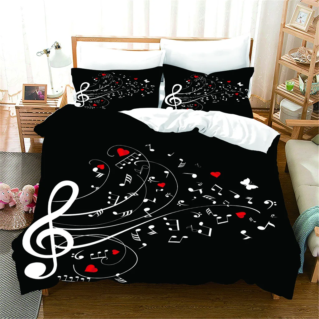 

with Beautiful Musical Instruments & Guitar Prints, Plus Game Controller Motifs - Ideal for Hotel Bedrooms & Customizable