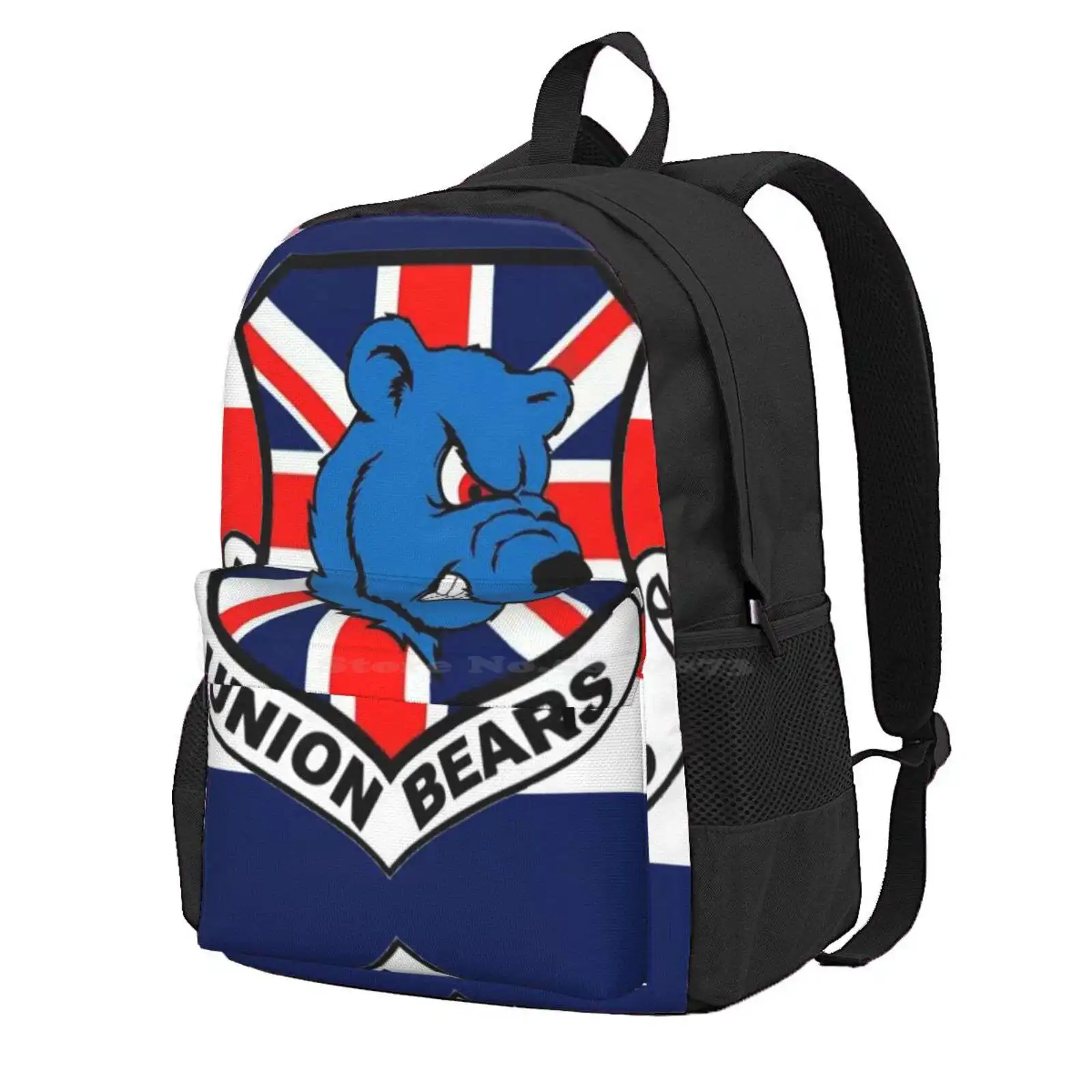 Union Bears Hot Sale Schoolbag Backpack Fashion Bags Union Bears Union Bears Union Bears Union Bears Football Soccer Fans Union