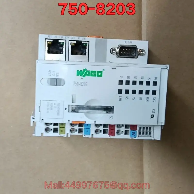 

Second-hand 750-8203 PLC module functional test is normal