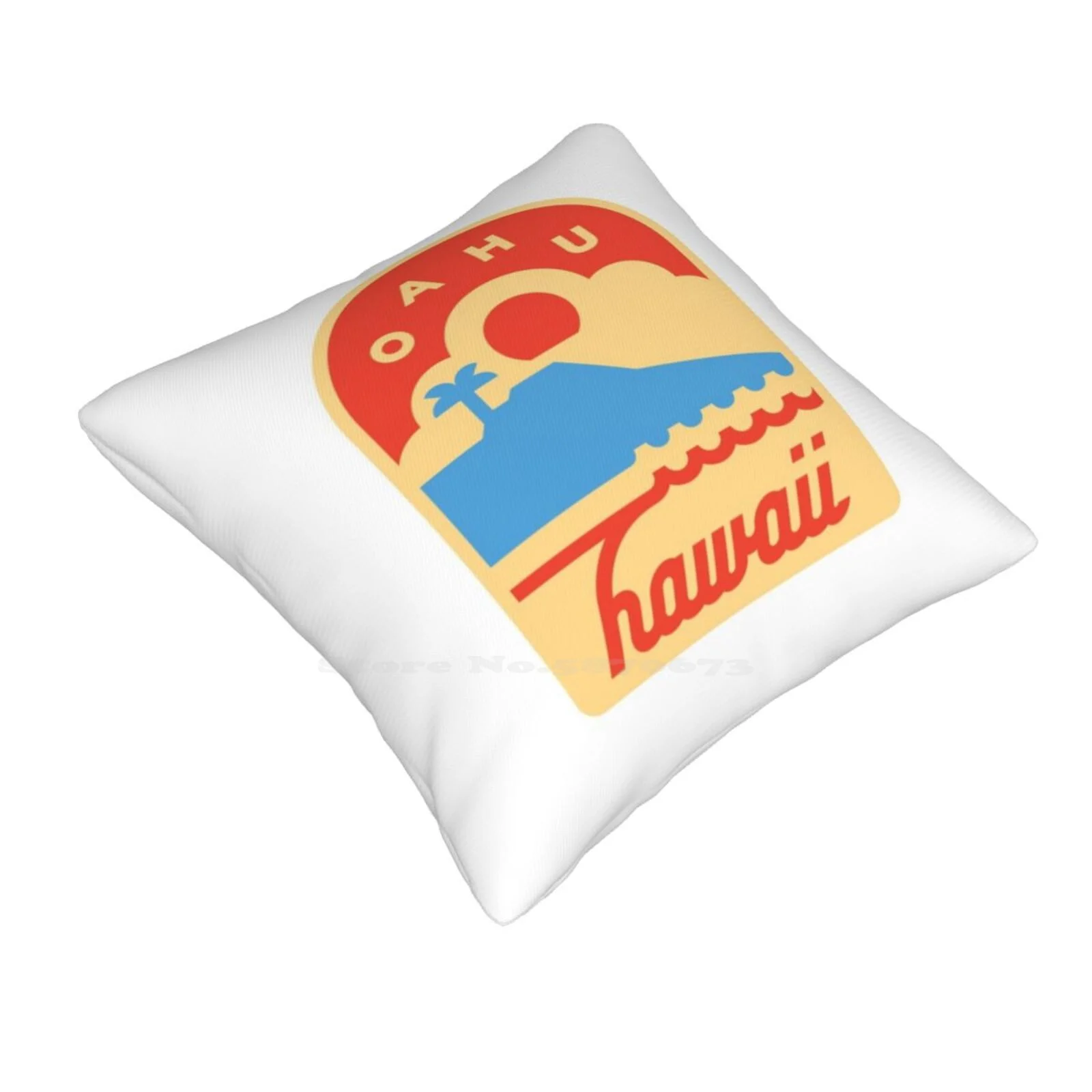 Oahu-Hawaii-Usa Pillowslip Pillowcase Aloha Hawaiian Oahu Lanikai Waikiki Beach Honolulu Maui Kaui Usa United States America