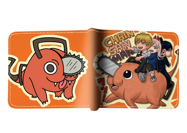 Halloween Anime Orange Hund Geldbörsen Cosplay Kawaii Welpe Schlechte Frauen Pu Geldbörse Kartenhalter Weihnachten Ornament Geburtstagsgeschenke – Detail 23