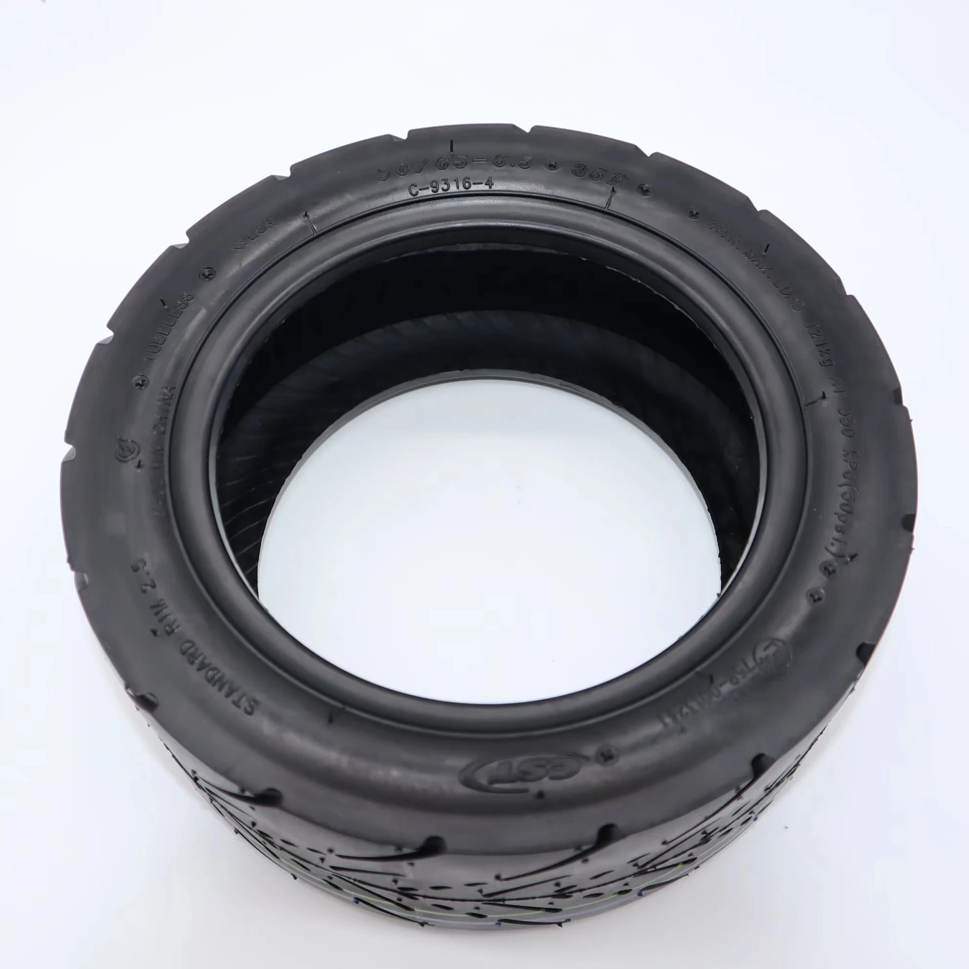 Zhengxin 90/65-6.5 Self-healing road vacuum tires 11 inch electric scooter jelly tires with rubber puncture resistant tires