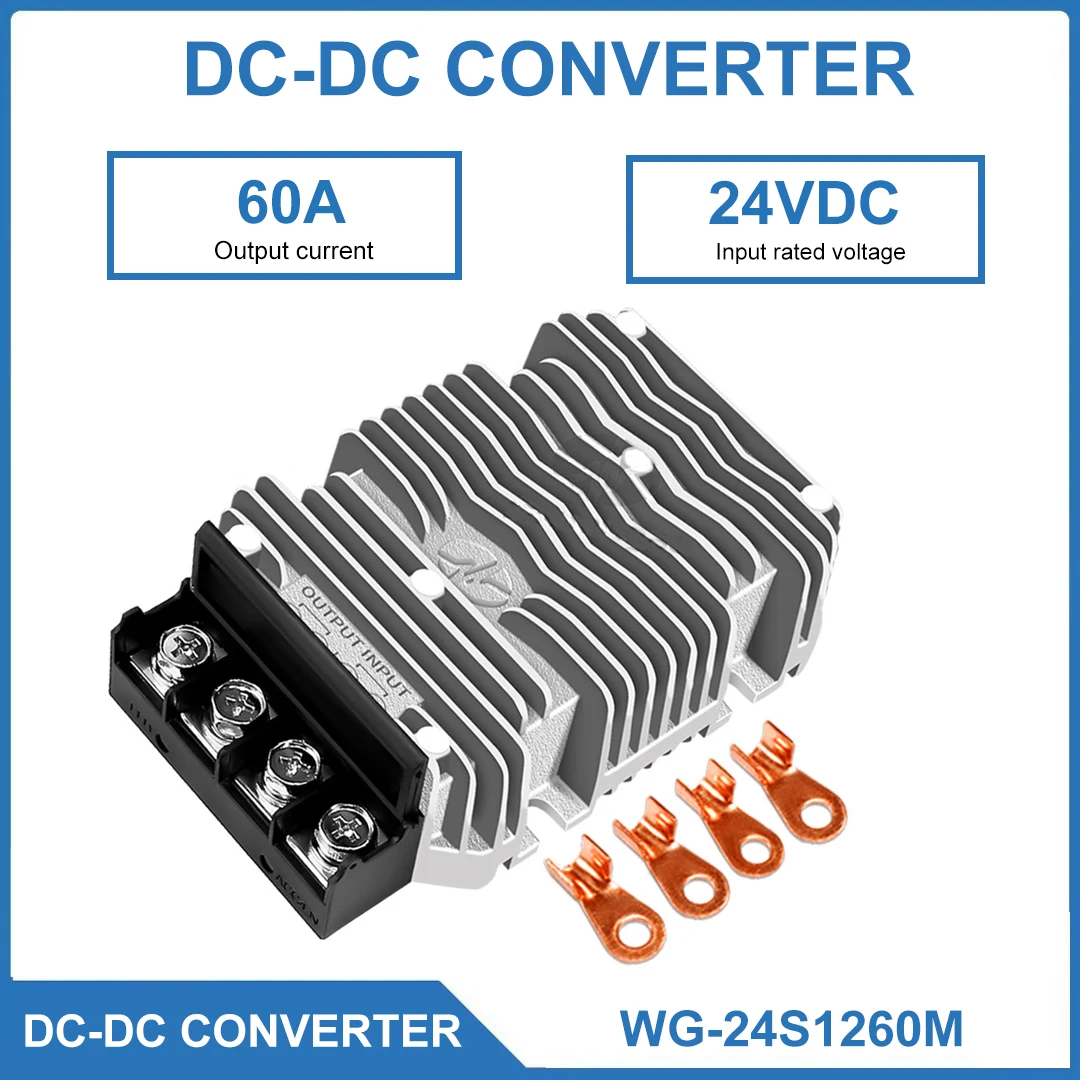 

Battery Voltage Stabilizer 24V To 12V50A60A Converter Wide Voltage Input And Conversion Efficiency Up To 97%