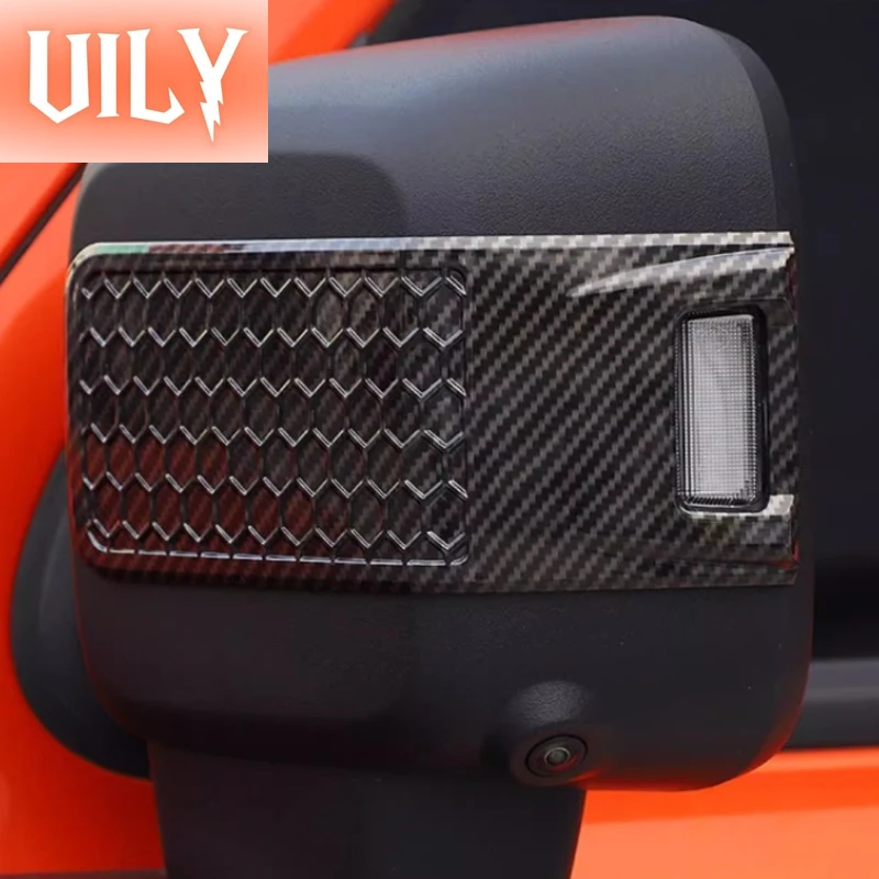 New Rearview Mirror Covers for GWM WEY Tank 300 2021-2024 Anti-Scratch Decorative Trim Strips Modification Exterior Accessories
