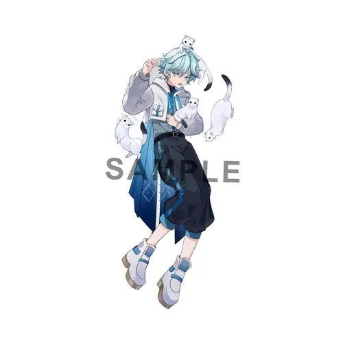 Honkai: Star Rail Chongyun Cosplay Anime Acrylic Stand Figure Standing Model Desktop Plate Stand Ornaments Accessories