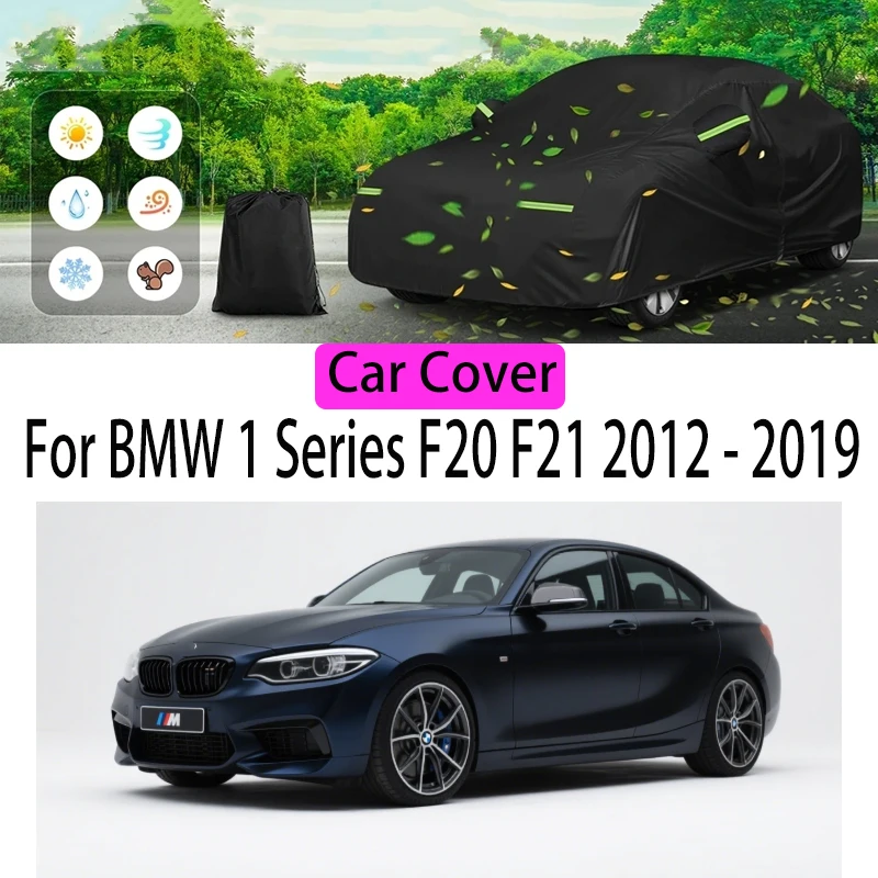 

For BMW 1 Series F20 F21 2012-2019Car Cover Protection Sunscreen Heat Insulation Dust Resistant Scratch Car Exterior Accessories