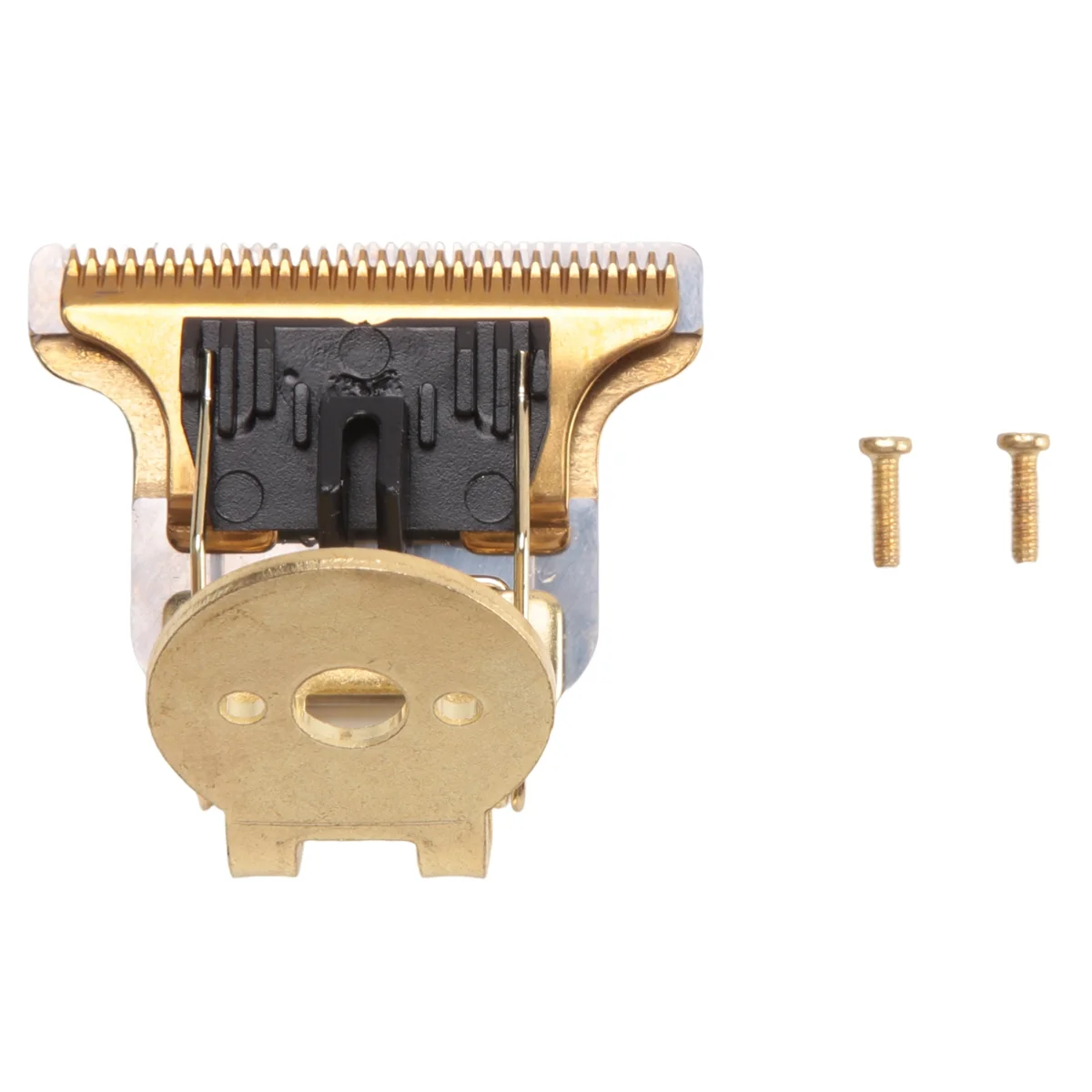 ABVS T-Shaped Hair Clipper Blade with Stand T9 Blade Trimmer Replacement Head Replacement Clipper Head Gold