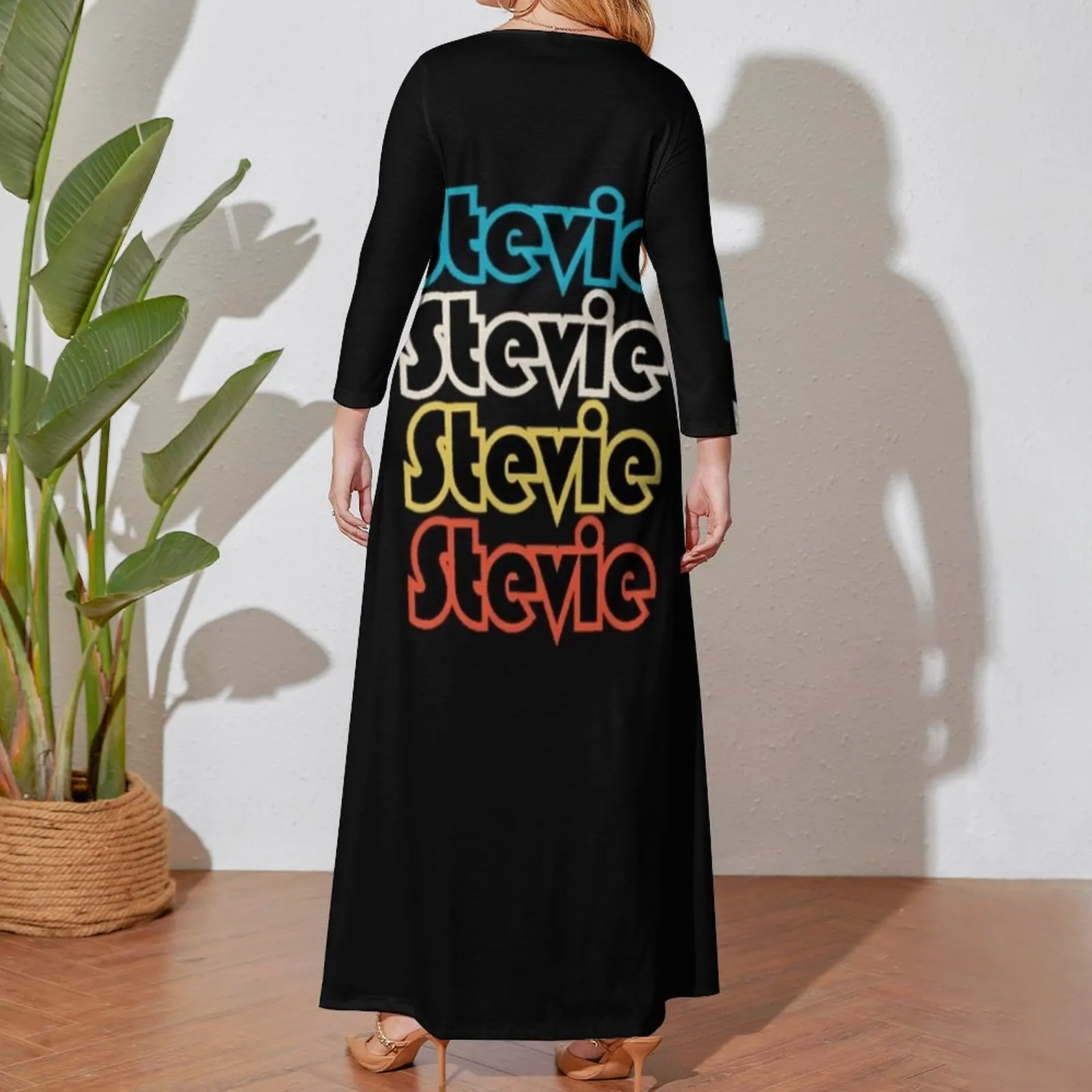 Stevie Nicks gradient Long Sleeved Dress evening dress women loose women's dress women clothes