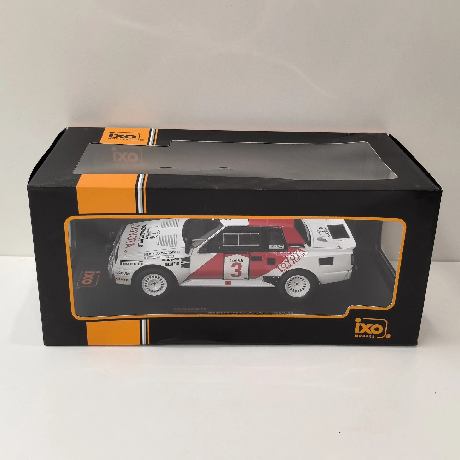 

Литой под давлением IXO масштаб 1/24 TOYOTA CELICA # 3 1985, Toyota Racing, модель легкосплавного автомобиля, Коллекционная игрушка, подарок, сувенир, витрина, орнамент