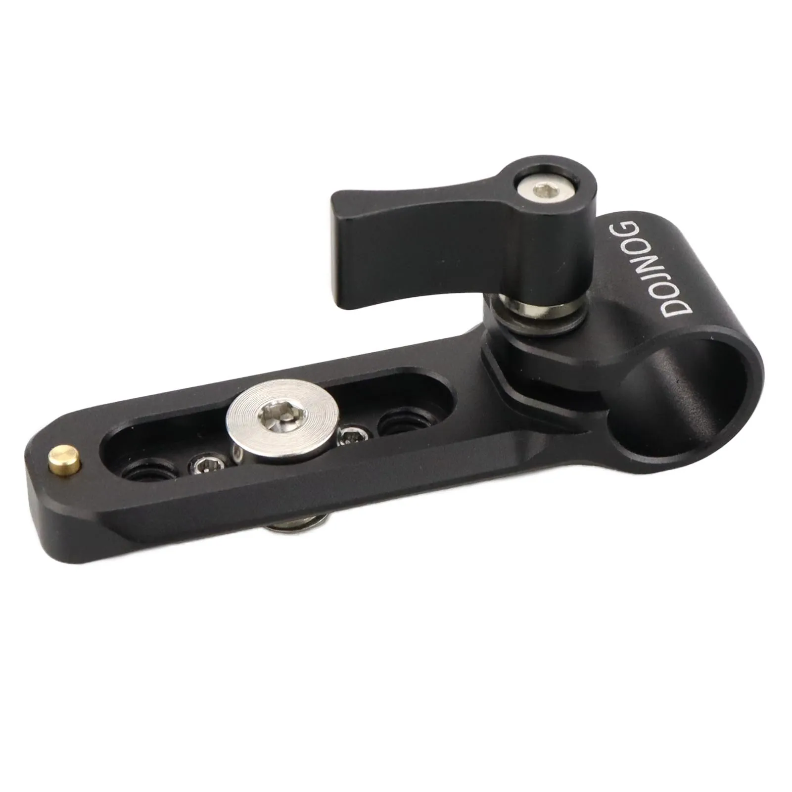 Dojnog Enkele 15Mm Staafklem Met Nato Rail, Voor Arri Lokalisatie Gat, Compatibel Met Standaard 15Mm Staaf En Nato Klem-230
