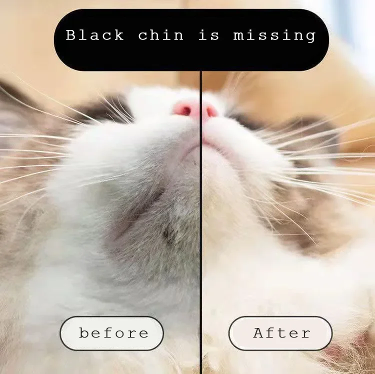 Special spray for cat black chin 150ml Not afraid to lick Folliculitis, oily tail, greasy hair, black paws