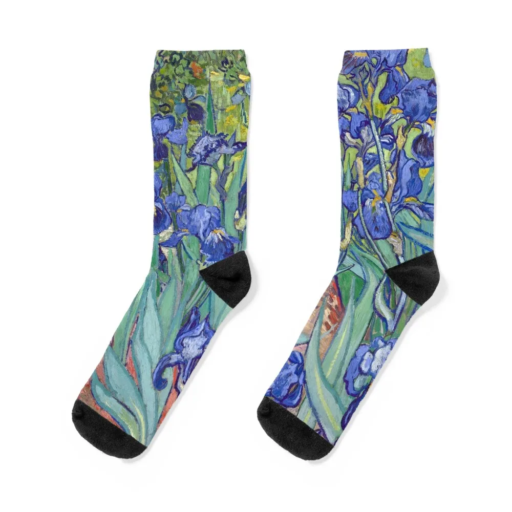 

Van Gogh - Irises Socks Wholesale kids floor crazy Socks Male Women's
