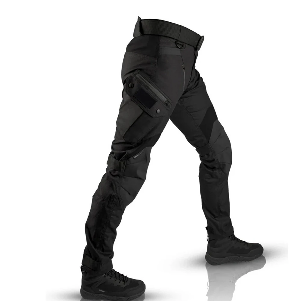 ニューシティタクティカルパンツマルチポケット防水屋外ハイキング狩猟秋春カーゴパンツ陸軍戦術ジョガーパンツ