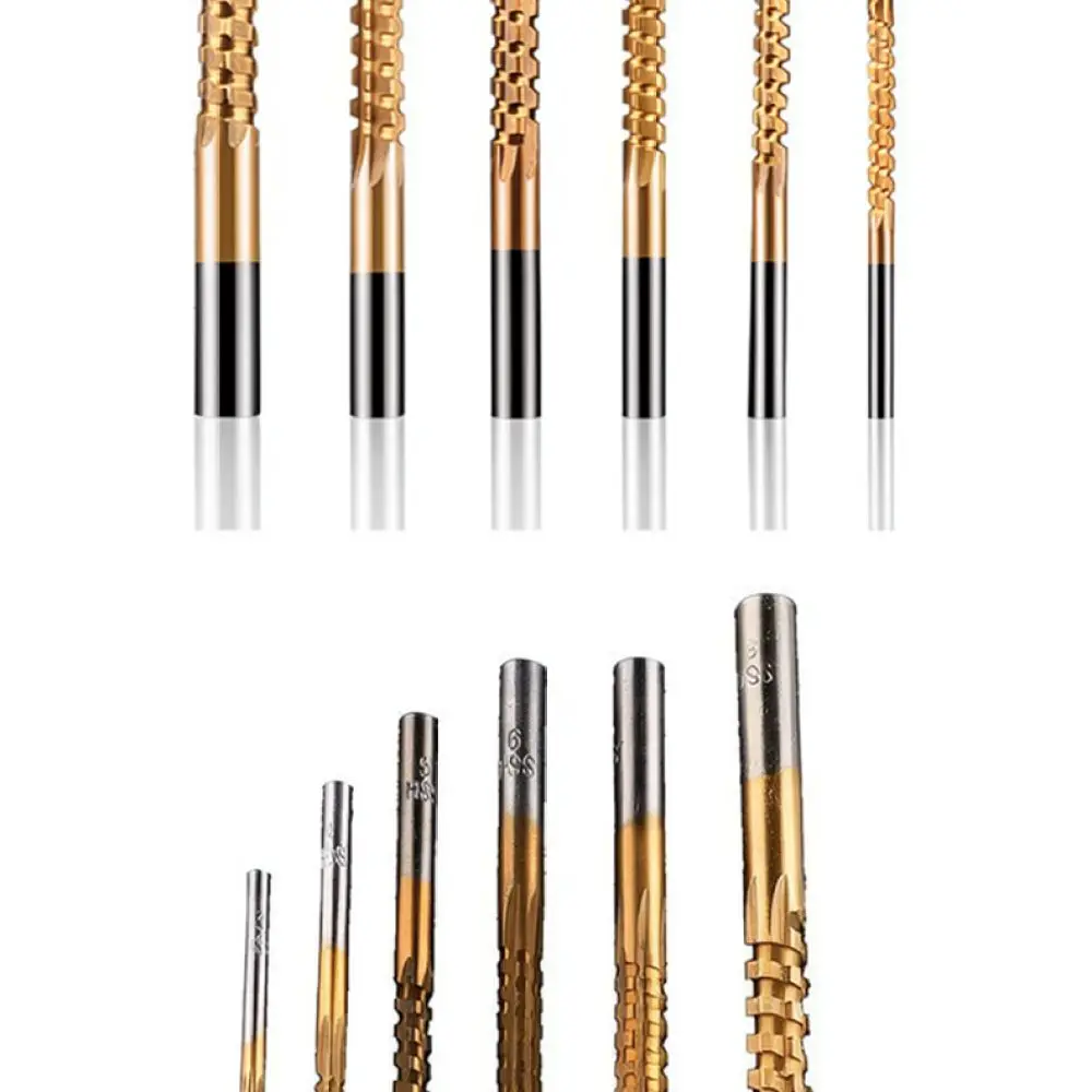 Titanium Plated Drill Bits Set Sawing Hole Opener For Wood Carpentry Drilling Craft Power Tool Accessories