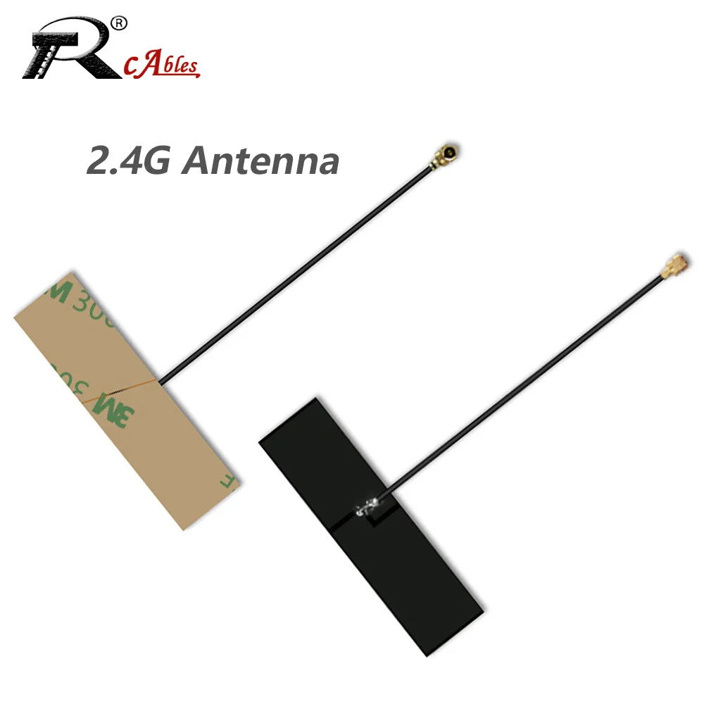 5PCS 2.4G 5DB WIFI ZigBee Bluetooth Module Antenna High Gain Built-in Flexible FPC Antenna MHF1 Female Interface RF1.13mm Cable