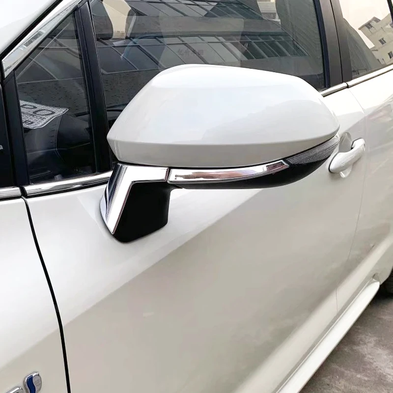 For 2019-2026 Toyota Corolla E210 Car Side Rearview Mirrors Cover Trim Strip Accessories ABS Glossy Chrome