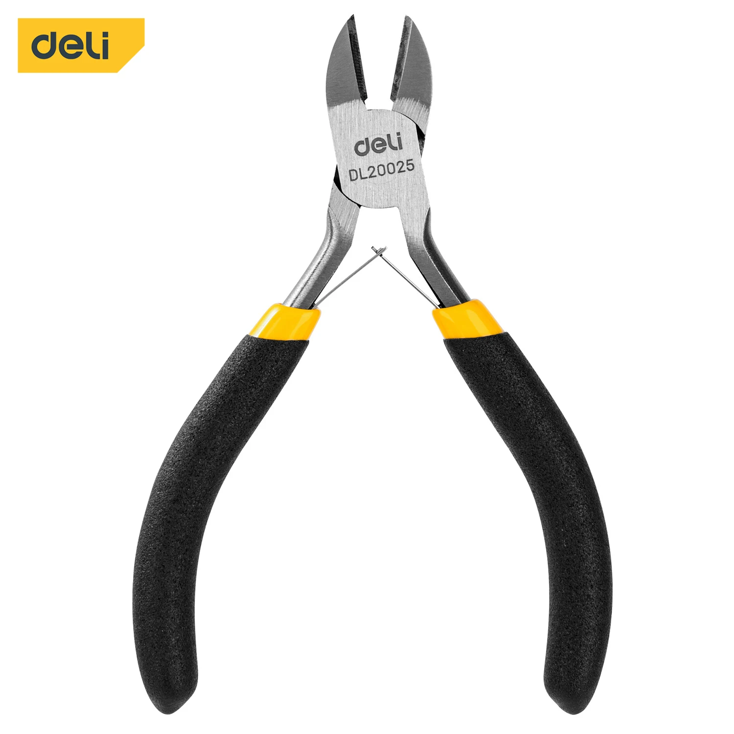 DeLi 5 Inches Universal Wire Cutter Mini Diagonal Pliers Multifunctional Hardware Hand Tools Electrician