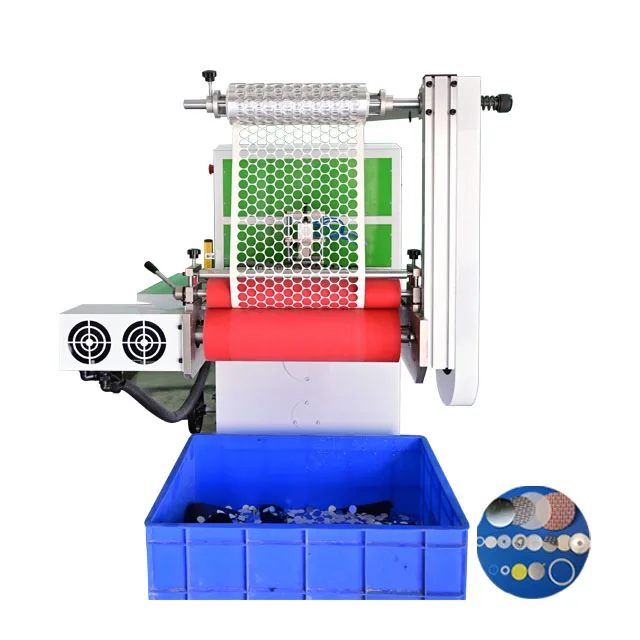 أعلى شعبية الثقيلة كوب / غطاء زجاجة التعريفي الألومنيوم / بطانة حساسة للضغط التلقائي طوقا آلة قطع القوالب #6