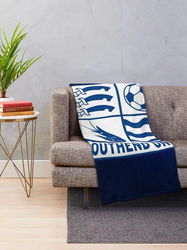 Southend United FC Throw Blanket christmas gifts Luxury Brand Blankets