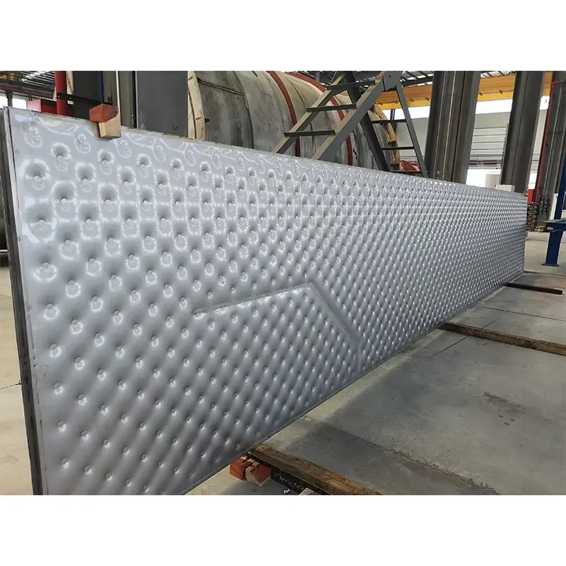 Customized Pillow Plate Heat Exchanger for Milk Pasteurization and Food Processing Equipment