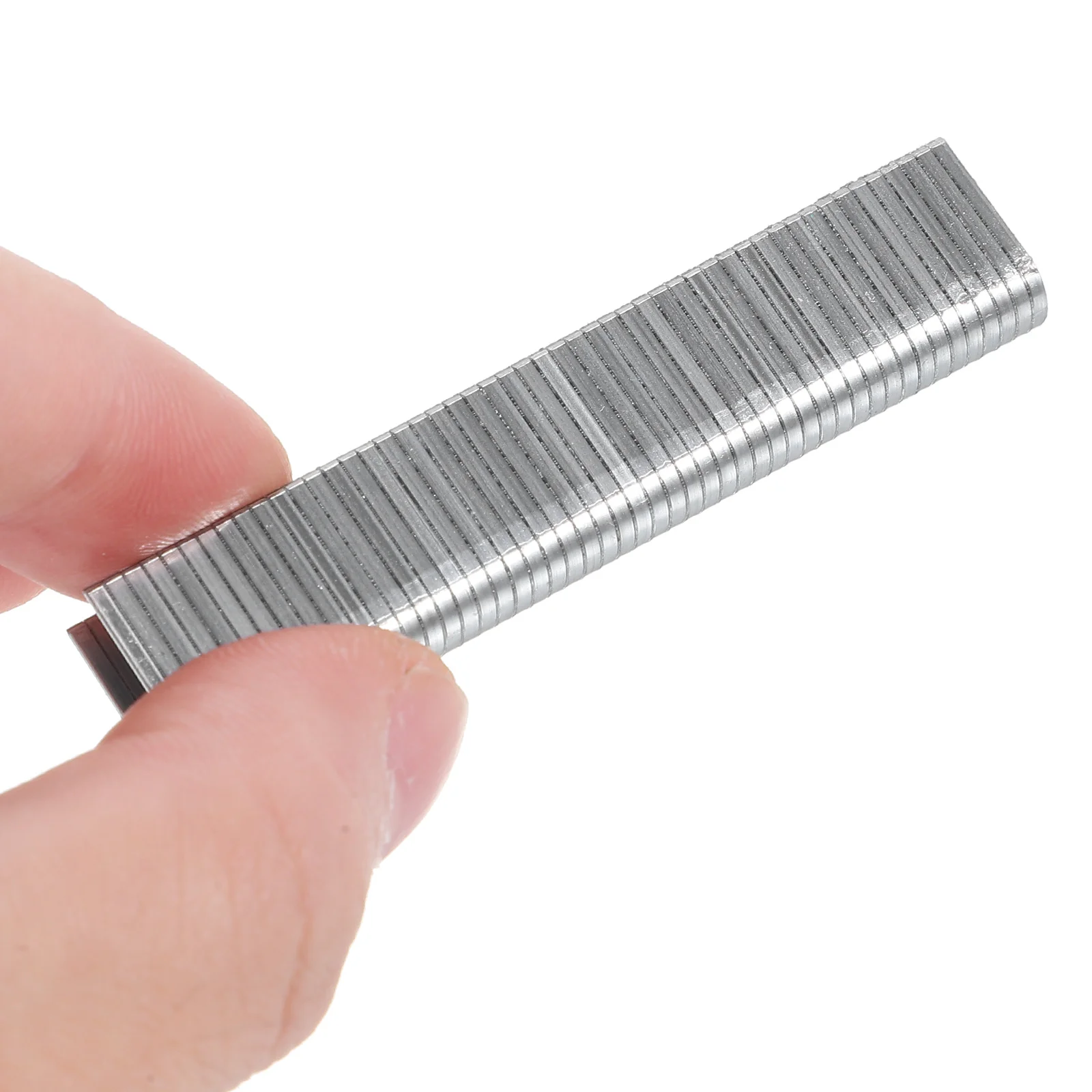 

1000pcs Pneumatic Staples U-Shaped Narrow Crown Metal Staples For Woodworking Carbon Steel Lightweight Durable Compatible
