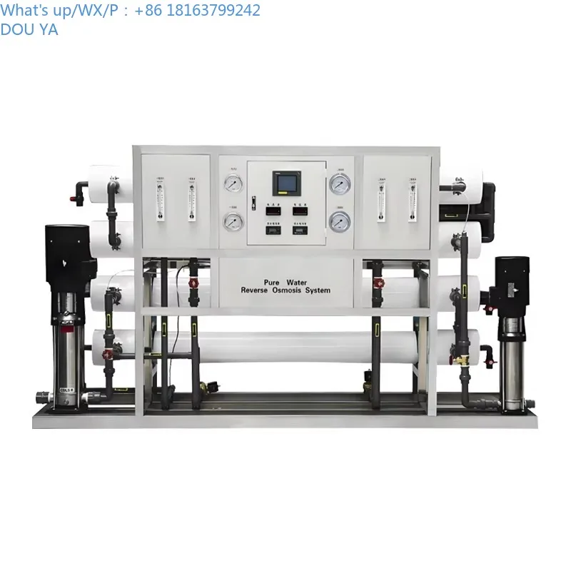 

Single Stage/Dual Stages Sea Water Filter Equipment RO Plant Reverse Osmosis Membrane Water Treatment System