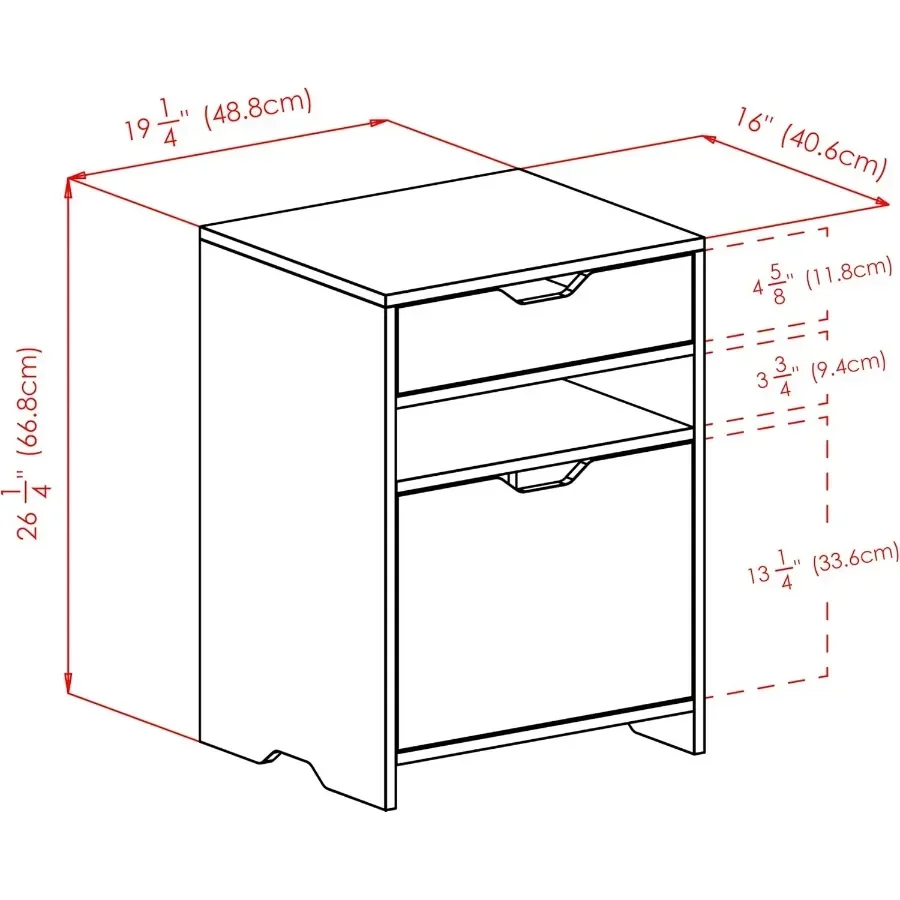 خزانة تخزين ملفات مدمجة ذات 4 أدراج، منظم مكتب منزلي مع قفل، ملف مستندات فحمي للمساحات الصغيرة