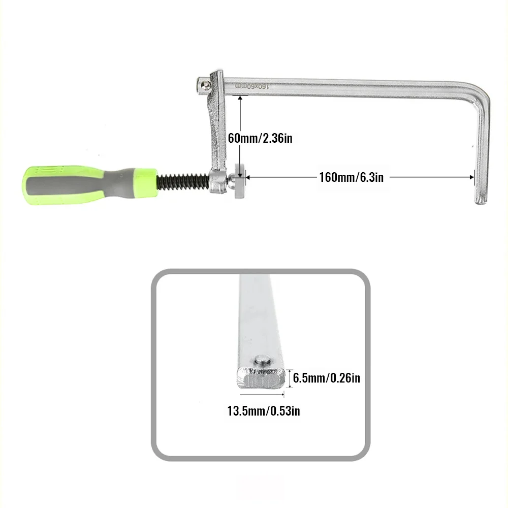 Allsome 2-piece quick adjustment track saw rail fixture, compatible with Festool and MFT workbenches, suitable for woodworking p - view 6