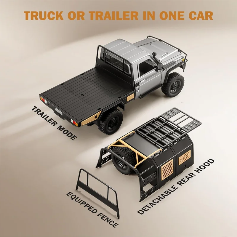 รถบังคับวิทยุ MN82S MN82T RC C - Dirt Brush Interior บทวิจารณ์และราคา