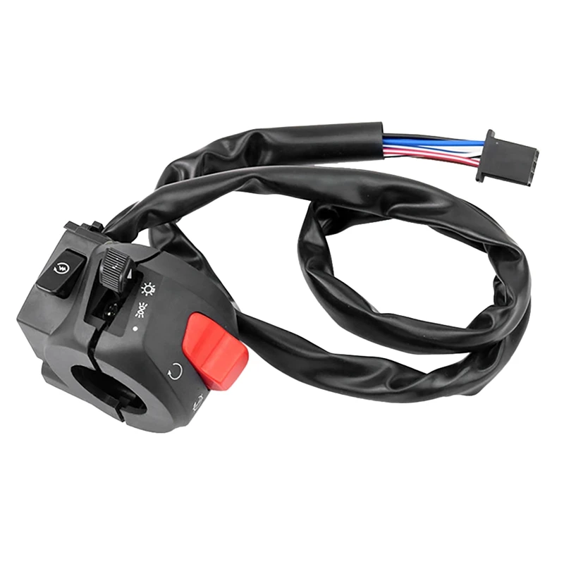 Motorcycle Handle Bar Switch Horn Headlight Electric Start Handlebar Controller Switch For Yamaha FZ16 FZ-16 image 5