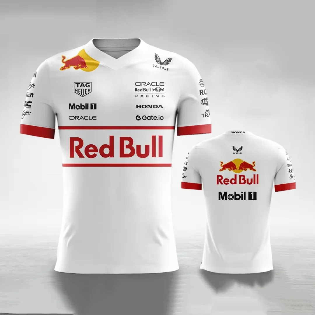 Camiseta de carreras F1 para hombre, Camiseta deportiva del Gran Premio de Japón del equipo de carreras Red Bull, Top transpirable para ciclismo al aire libre, superventas de verano