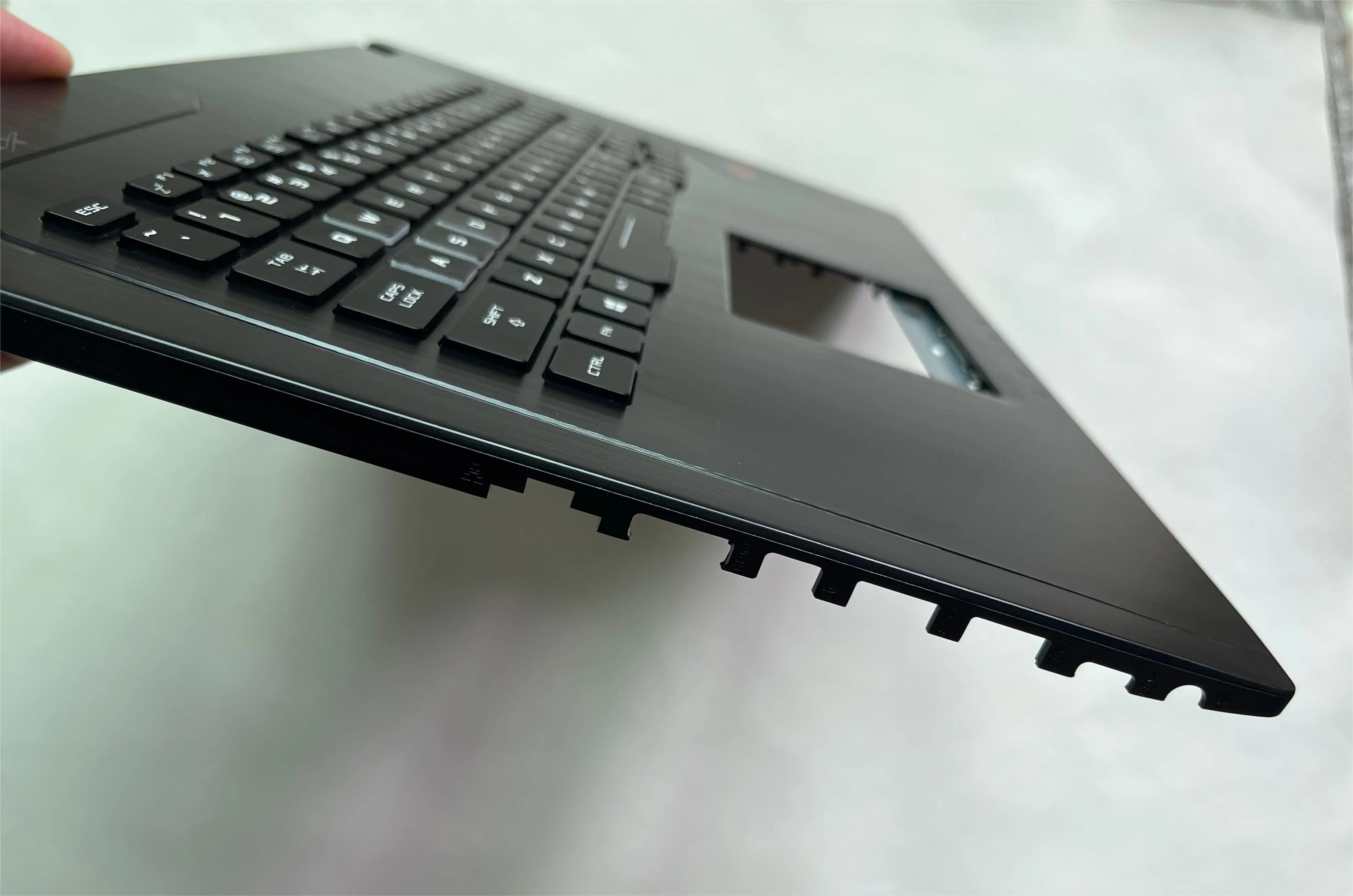 Imagem -06 - Xin-ru-us-sp Layout Rgb Teclado para Notebook para Asus Gl753 Gl753v Gl753vd Gl753ve Fx753 Fx753v Fx753vd Fx753ve Fx753ve Teclado com Tampa para Palmrest