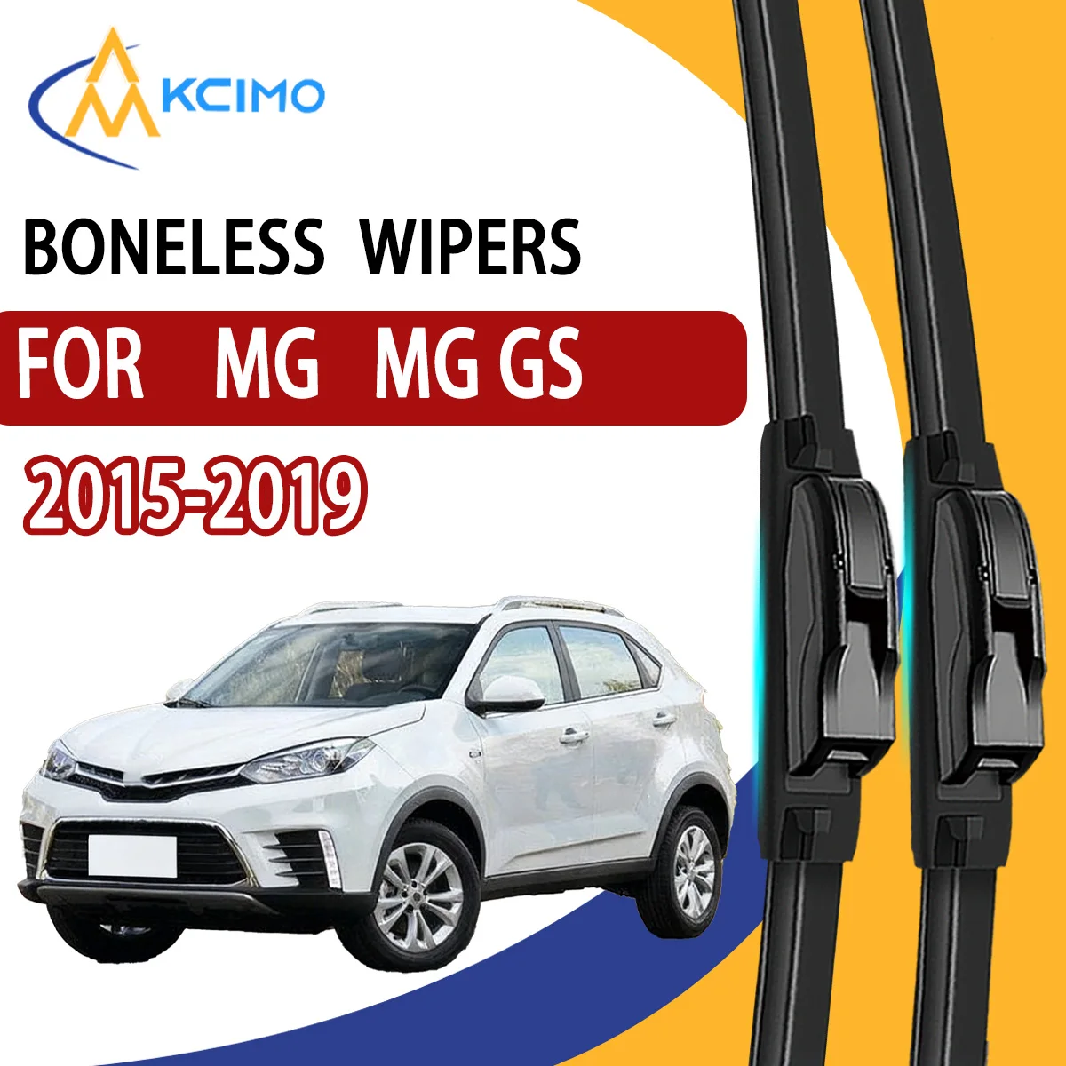 

2Pcs Front Windshield Wiper Blades For MG MG GS 2015-2019 Windscreen Window Car Accessories