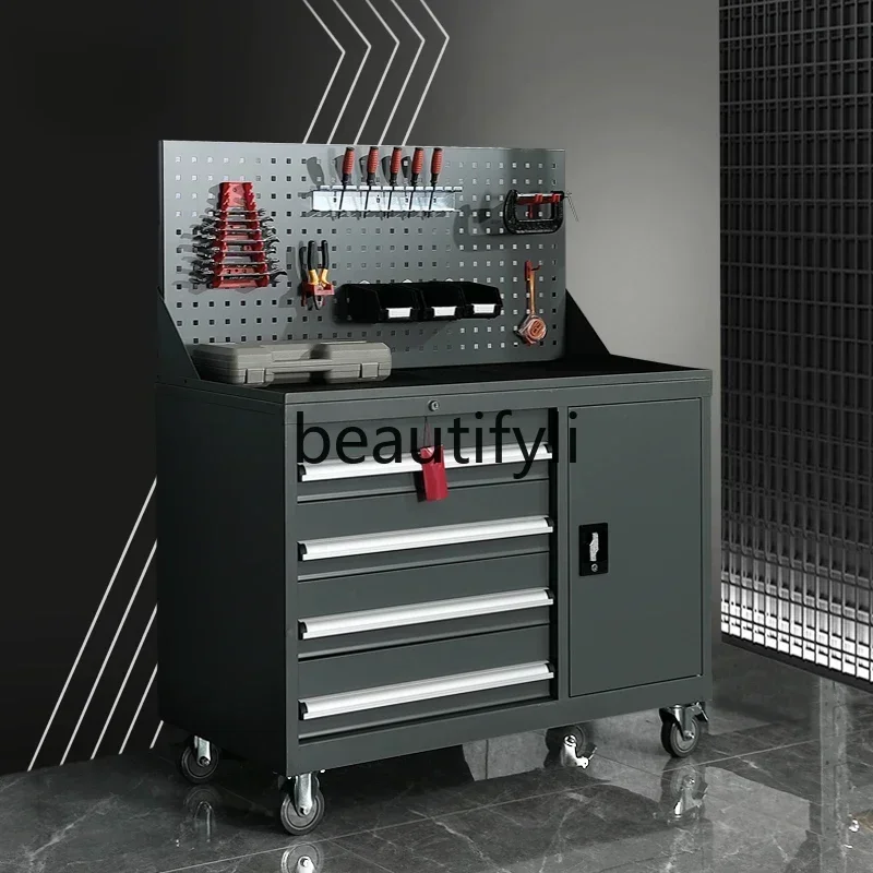 

s23 Cart Hardware Tool Cabinet Auto Repair Multifunctional Locker Workshop Parts Iron Box