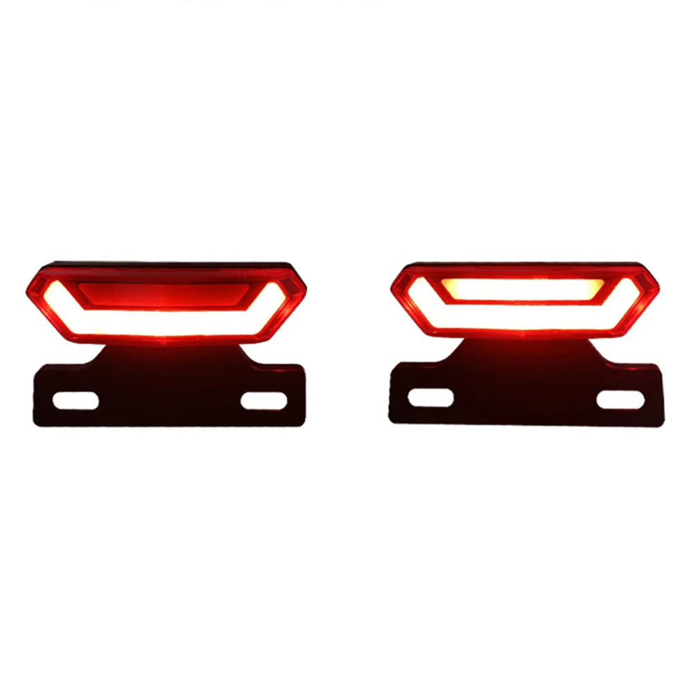 

Hot Sales 36-48V Ebike Rear Light Tail Light Bicycle Brake Light Folding 6 Pin LED Light Rear Lamp For Night Riding Parts