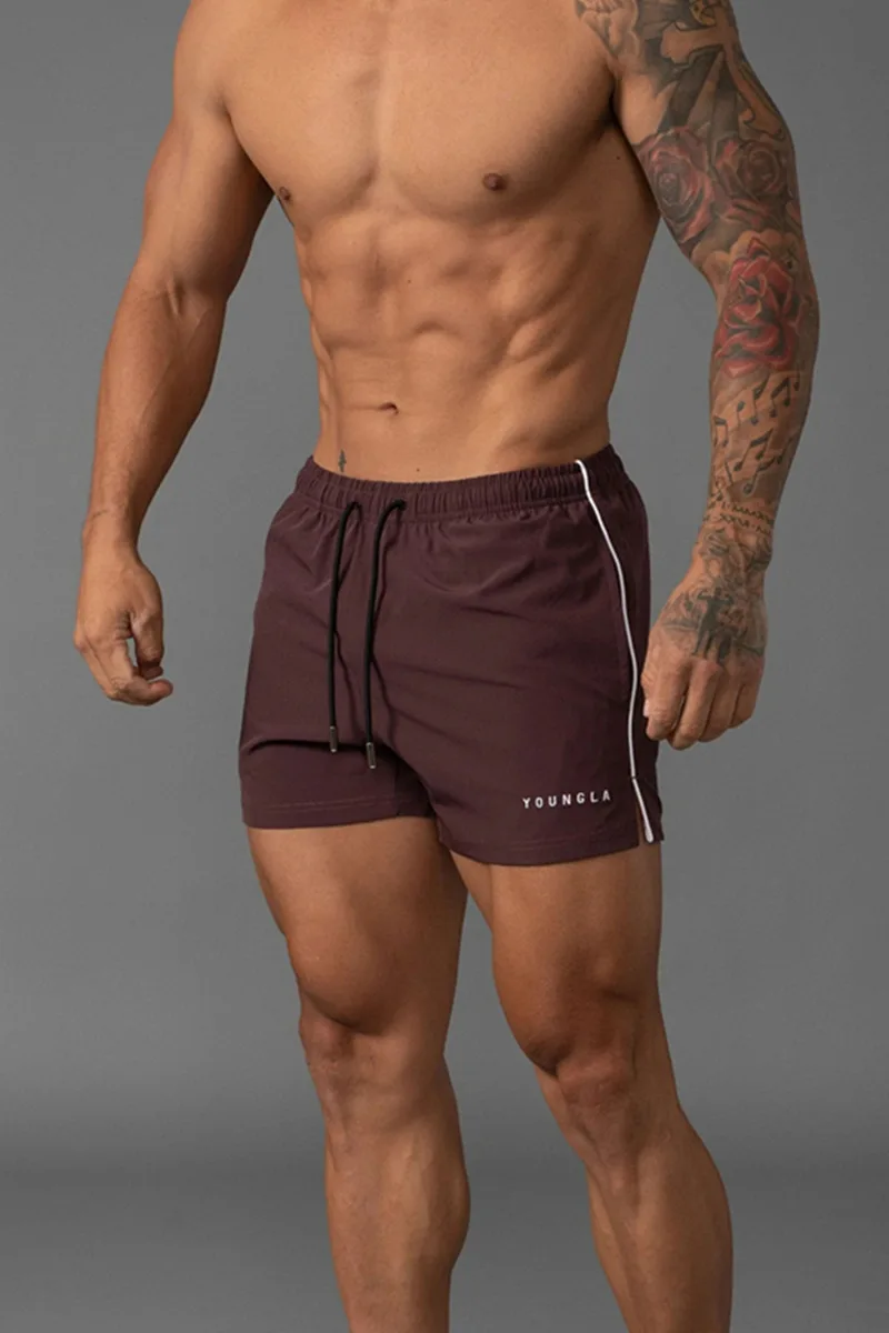 Summer Men Short New Gym Bodybuilding Casual Loose Shorts Outdoors Fitness Beach quick-dry Short Pants Male Brand Sweatpant