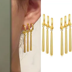 1 Paar Een Stuk Zoro Anime Oorbellen Vrouwen Mannen Cosplay Oorbellen Piercing Sieraden Mode Nep Triple Earring Dangle Lange Earing