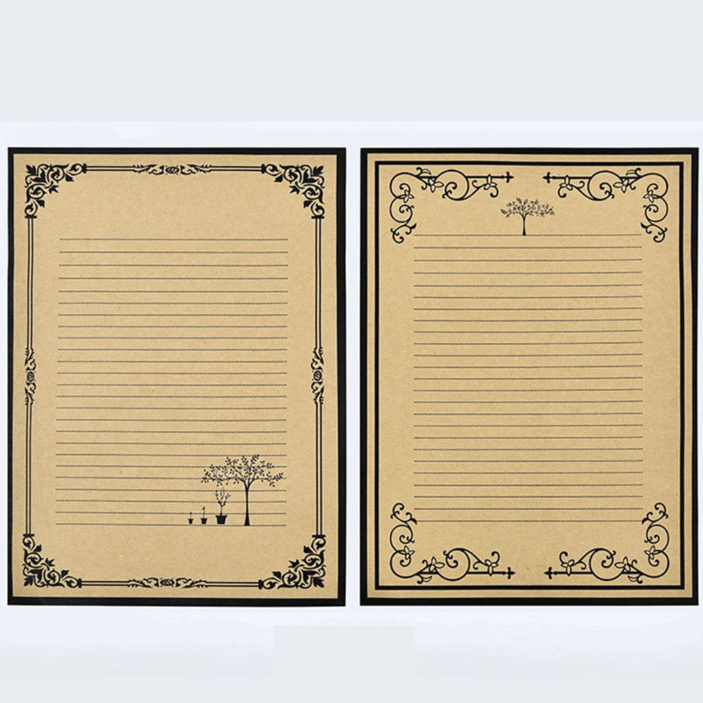 

writing Paper kraft writing paper stationery paper vintage writing Paper letter writing paper