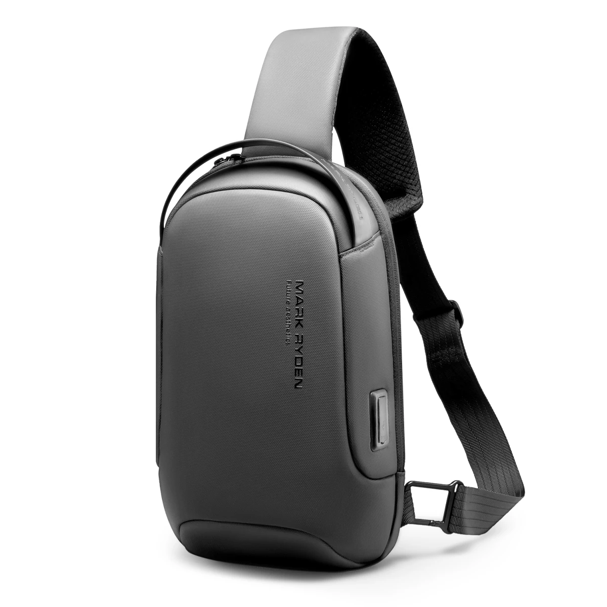 MarkRyden Torino: Multifunctional USB Port Adjustable Shoulder Strap Hidden Pockets Secure Sling Bag