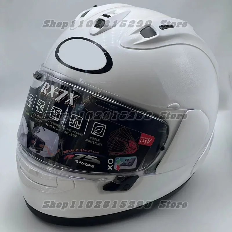 RX-7X White Motorcycle Helmet RX7X Full Face Helmet RX-7X Corsair-X RX-7V Casco Size M-XXL Japan