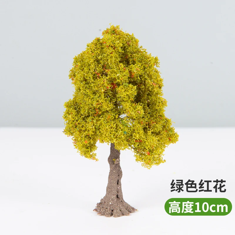 10cm 15cm Miniatur Draht Baum Modell grünen Baum Landschaft Dekoration Berg Sand Tisch DIY Material Material Eisenbahn Layout