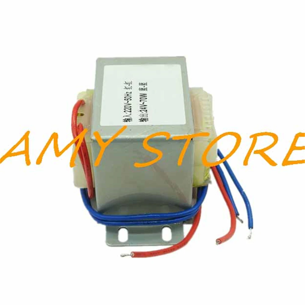 EI66*45 AC 12V/18V/24V Output Voltage 70W DB-70VA 3A EI Ferrite Core Input 220V 50Hz Vertical Electric Single Power Transformer