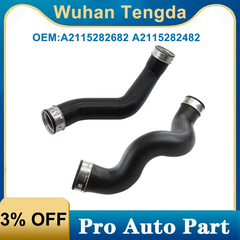 A2115282682 2115282682 Intercooler Pipe Turbo Hose for Mercedes Benz CLS 320 350 E Class E280 E300 E320 CDI