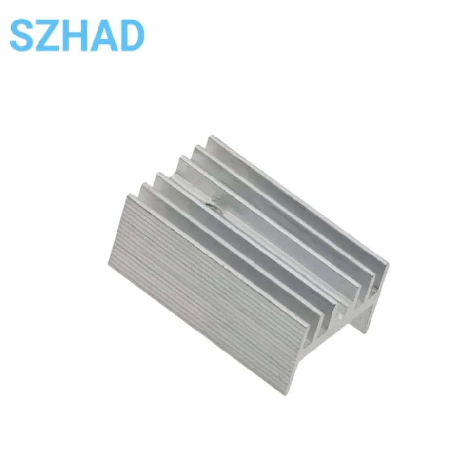 10PCS Heatsink Radiator Cooler Radiator 25x15x10MM To 220 Transistor High Quality Heat Sink Without Pin