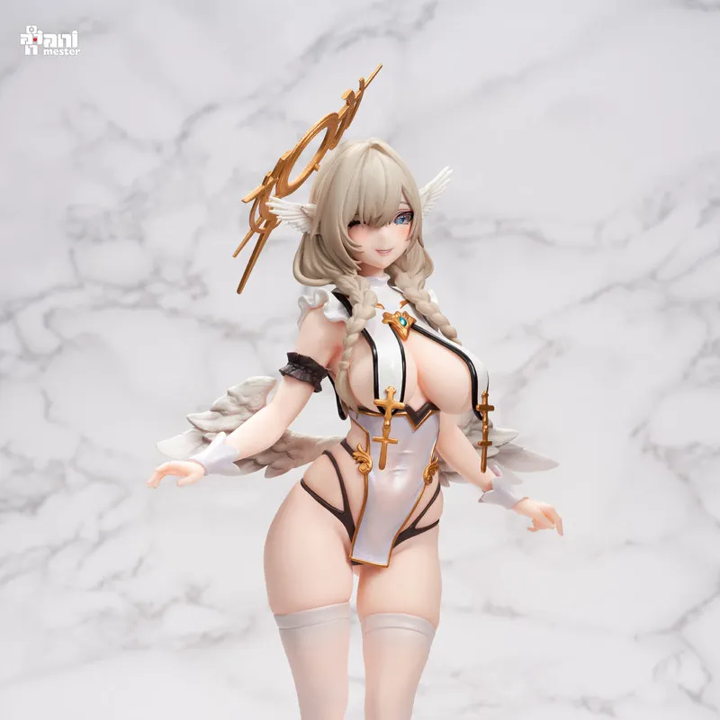 

Коллекционная статуэтка Animester Saint Redeem Leader Chessia с подвижными глазами, статичная аниме-фигурка, настольный декор для любителей аниме