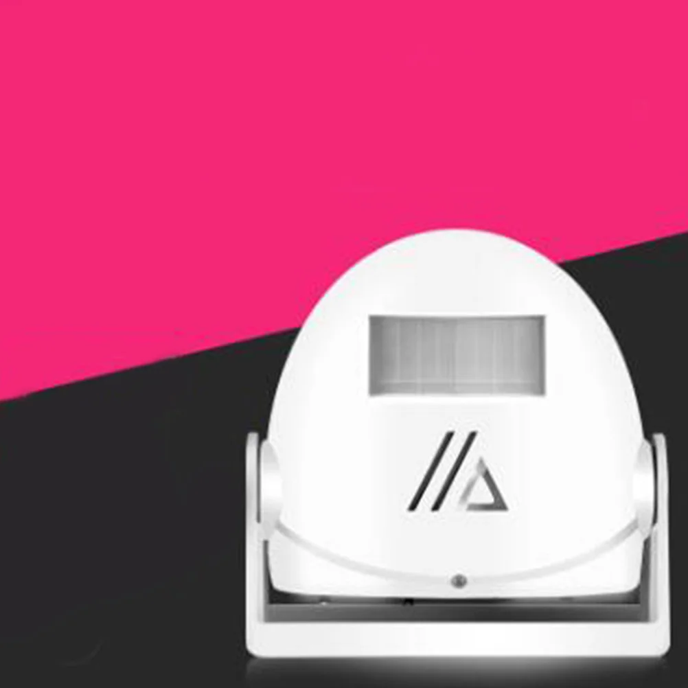 Infrared Smart Home Doorbell 32 Tunes Voice Alarm Music Modes Motion Detection For Office Home Factory White