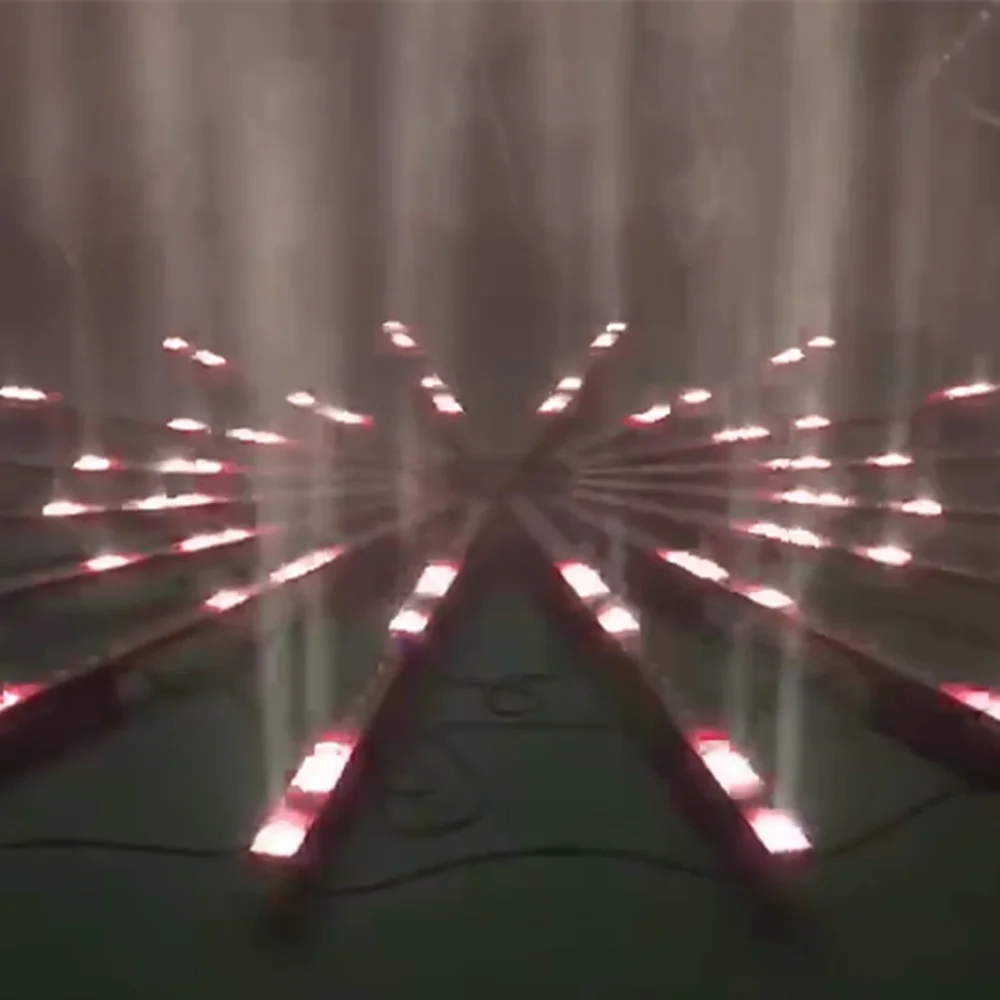

6pcs/lot Wedding Decoration wireless DMX battery LED wash bar 14x3w RGB Battery Powered LED wall washer light Led wash bar