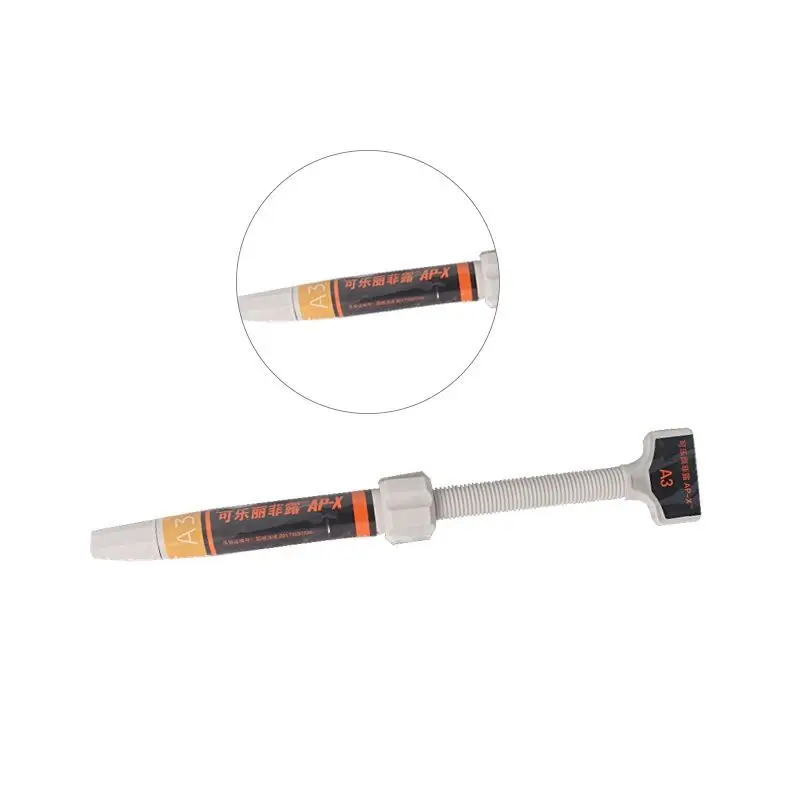 طب الأسنان AP-X العلاج بالضوء مركب الراتنج Kuraray نانو المواد 4.5 جرام/قطع لإصلاح تجويف الفم ملء أدوات مختبر التمريض