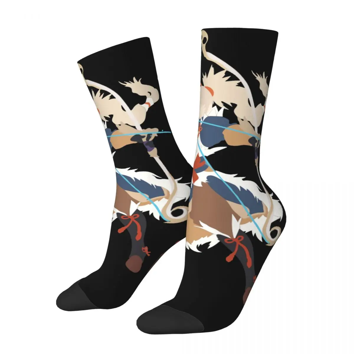 Funny Crazy Sock for Men Minimalist Takumi Hip Hop Harajuku Fire Emblem Game Happy Quality Pattern Boys Crew compression Sock